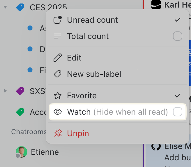Image showing how to watch a label
