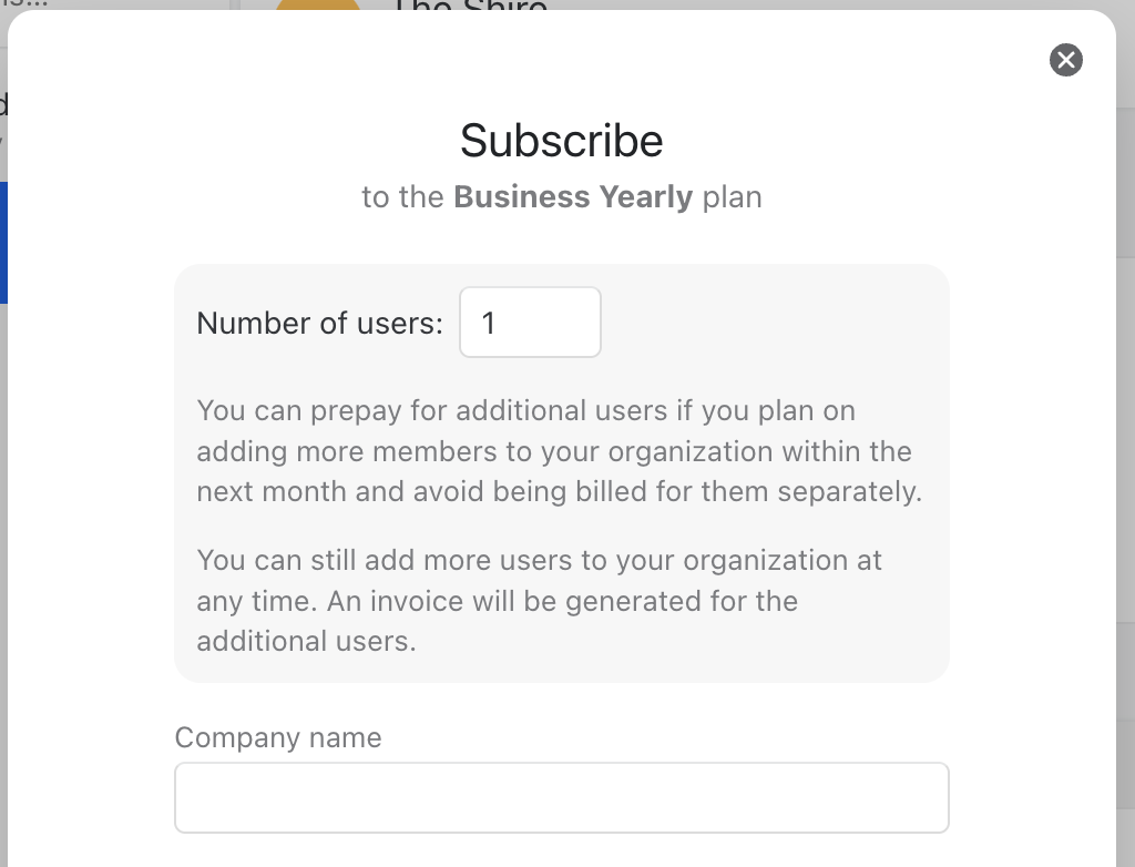 Image showing prepaid seats window