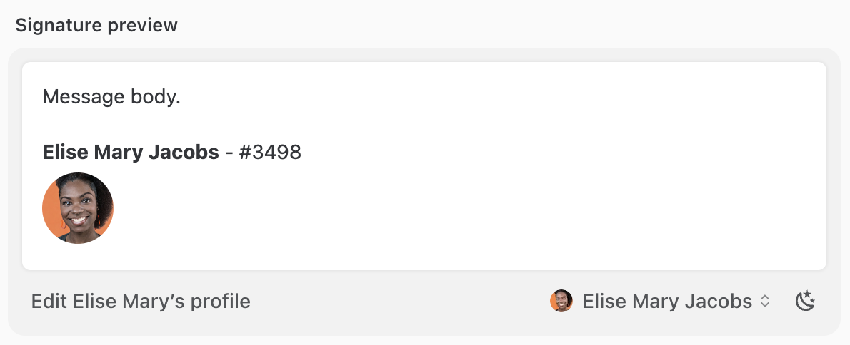 Easily manage employee signatures