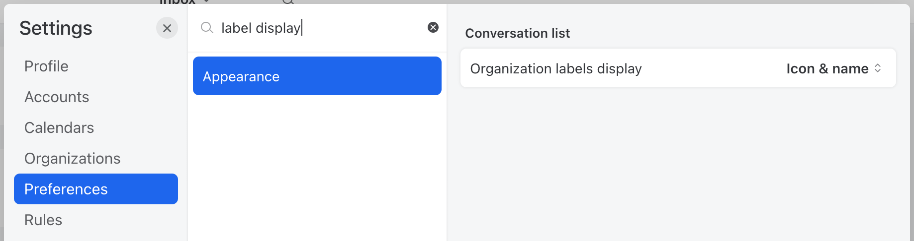 Add icons to your label